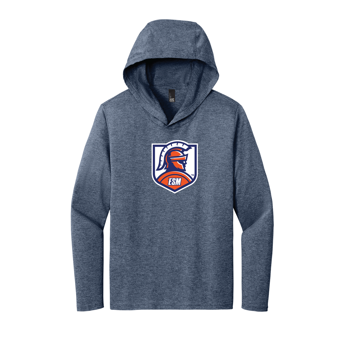 District ® Perfect Tri ® Long Sleeve Hoodie - Spartan Crest