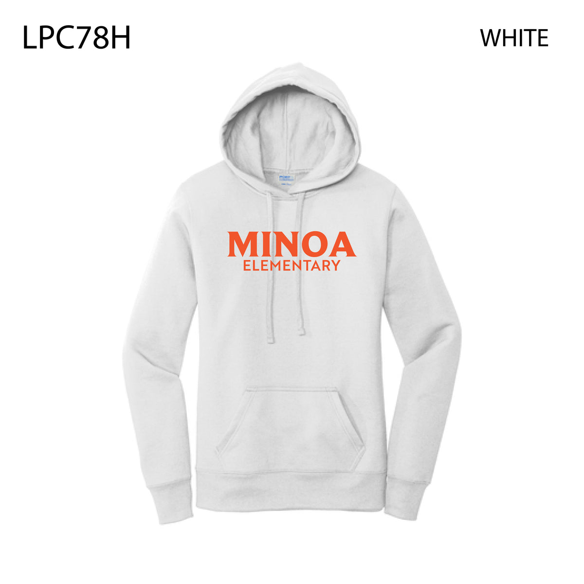 Port & Company® Women's Core Fleece Pullover Hooded Sweatshirt - Minoa Elementary