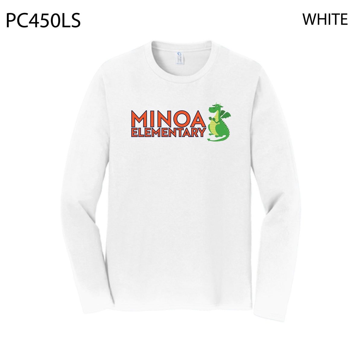 Port & Company® Long Sleeve Fan Favorite™ Tee - Minoa Dragon