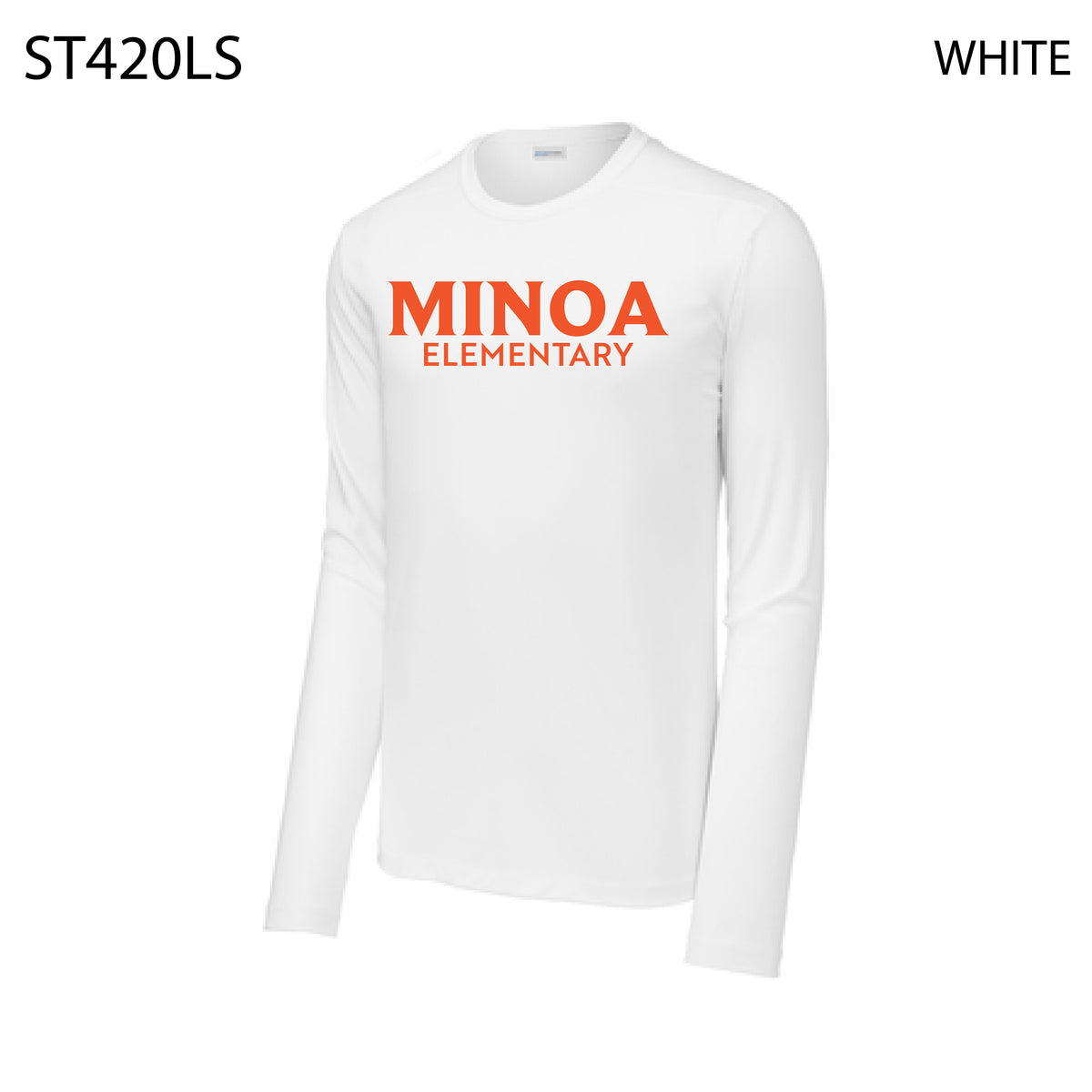 Sport-Tek ® Posi-UV ® Pro Long Sleeve Tee - Minoa Elementary