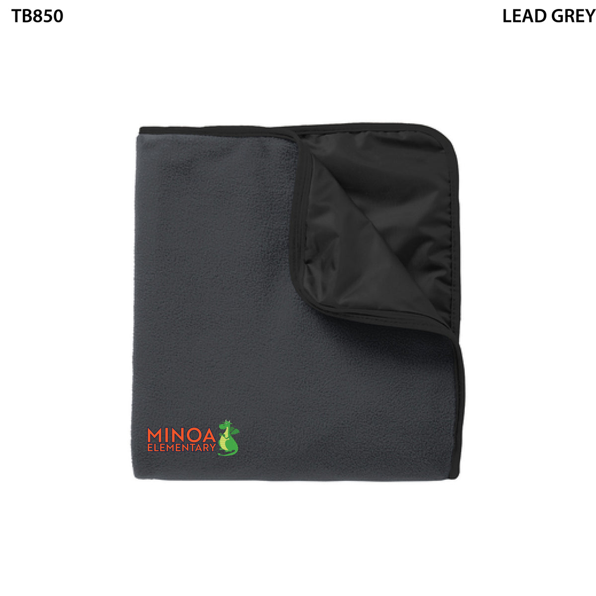 Port Authority® Fleece & Poly Travel Blanket - Minoa Dragon