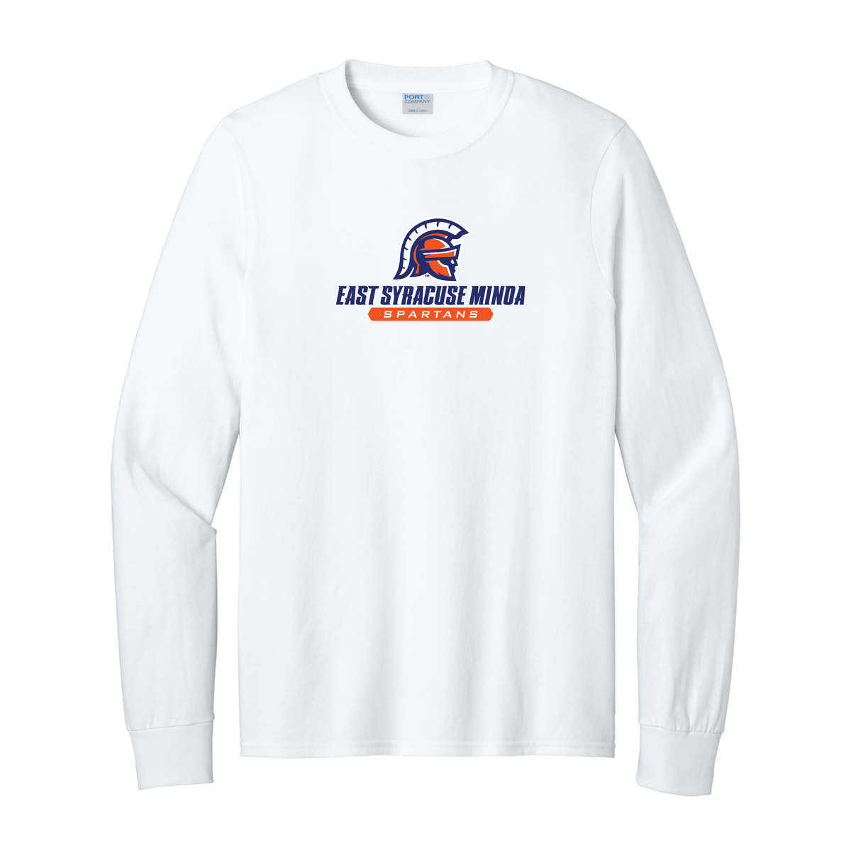 Port & Company® Long Sleeve Core Cotton Tee - Primary FC