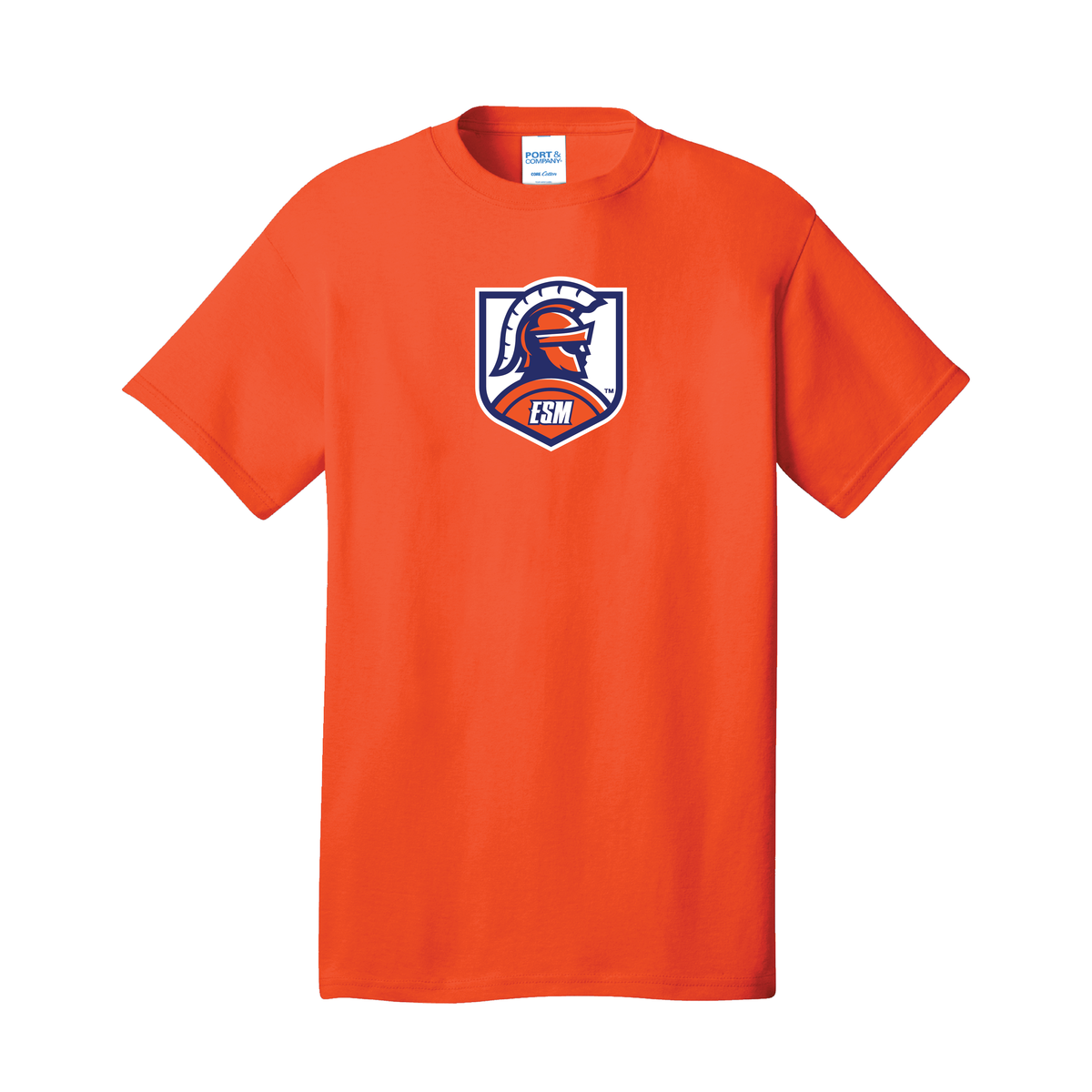 Port & Company® Core Cotton Tee - Spartan Crest