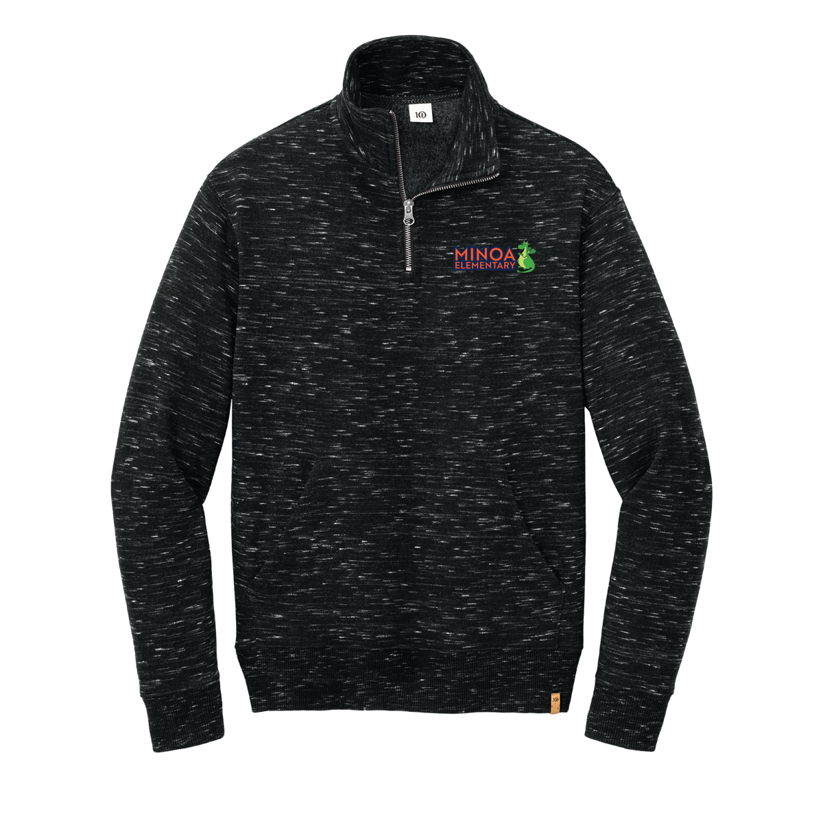 tentree® Women’s Space Dye Fleece 1/4-Zip - Minoa Dragon