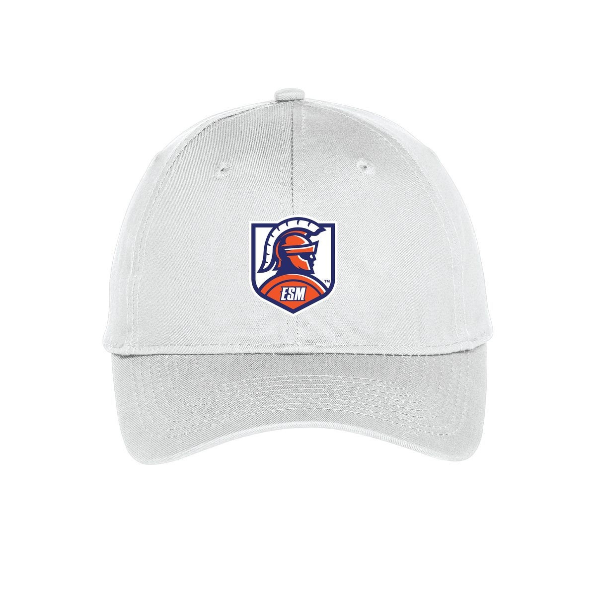 Port & Company® Six-Panel Unstructured Twill Cap - Spartan Crest