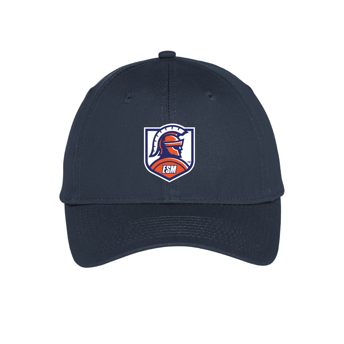 Port & Company® Six-Panel Unstructured Twill Cap - Spartan Crest