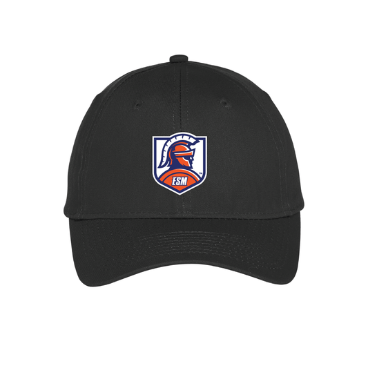 Port & Company® Six-Panel Unstructured Twill Cap - Spartan Crest