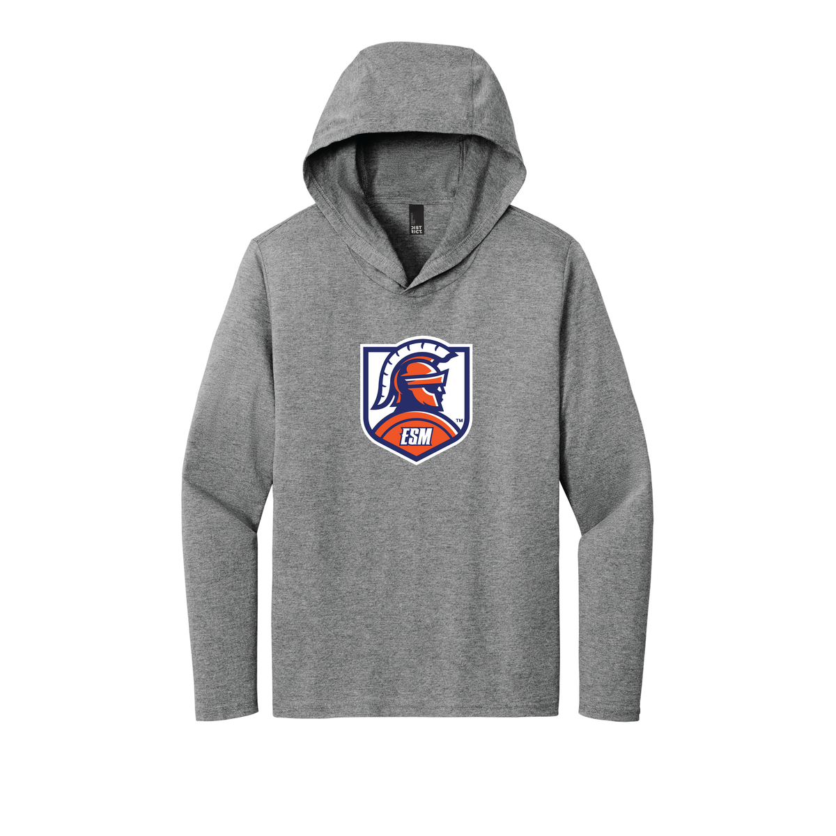 District ® Perfect Tri ® Long Sleeve Hoodie - Spartan Crest