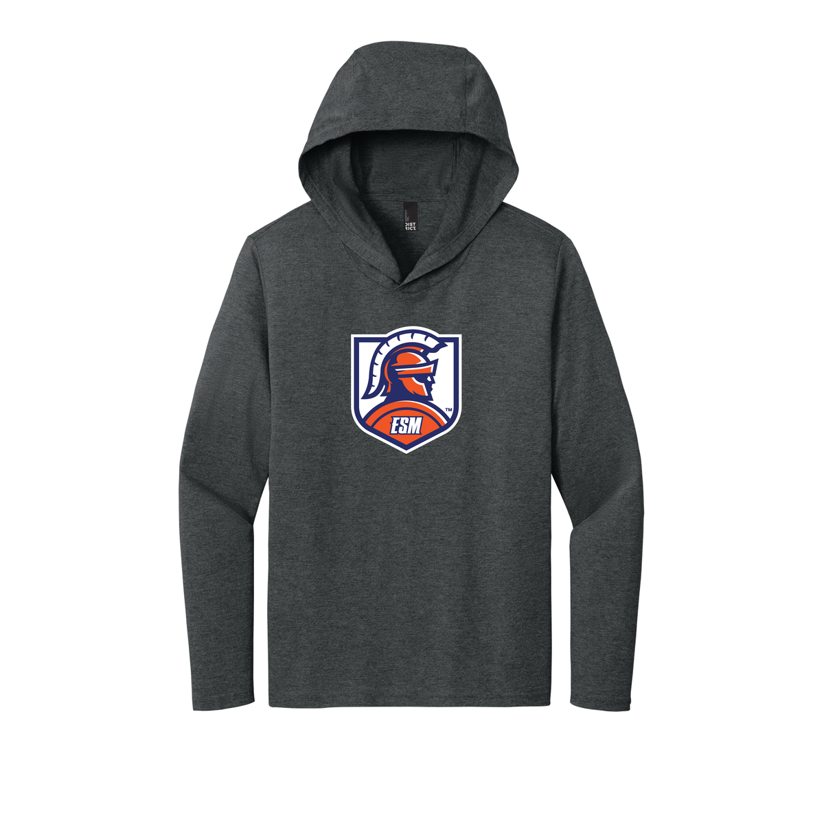 District ® Perfect Tri ® Long Sleeve Hoodie - Spartan Crest