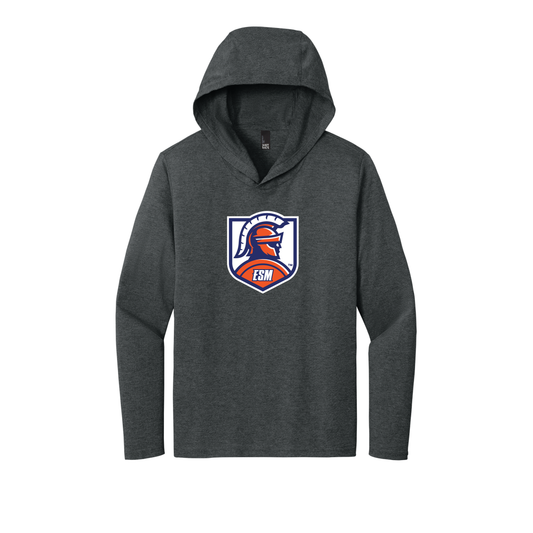 District ® Perfect Tri ® Long Sleeve Hoodie - Spartan Crest