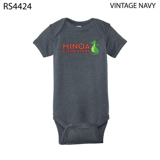 Rabbit Skins™ Infant Fine Jersey Bodysuit - Minoa Dragon