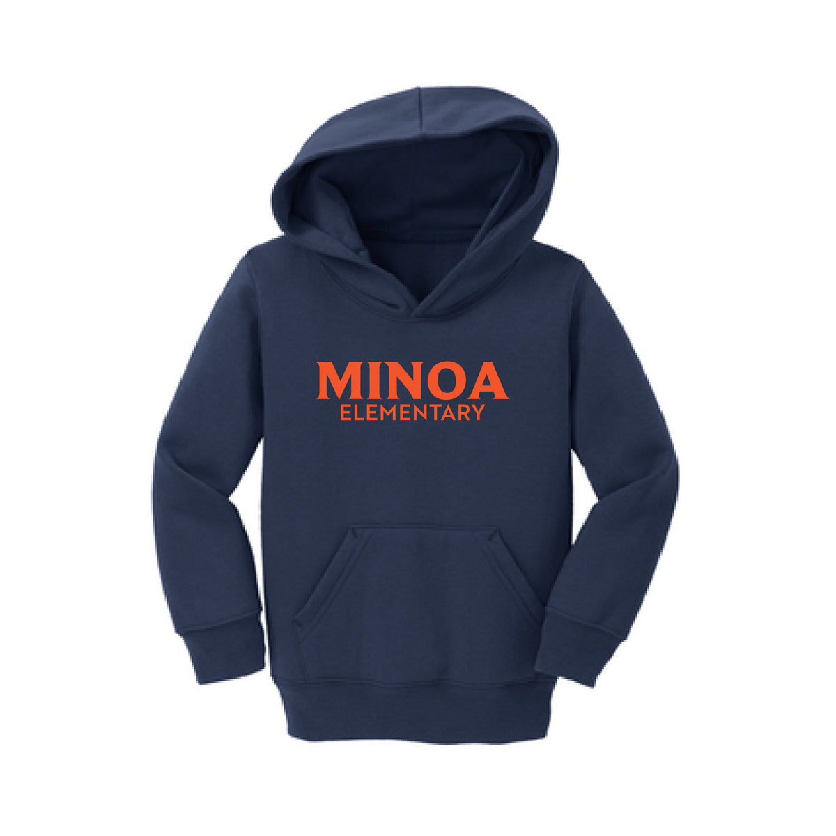 Port & Company® Toddler Core Fleece Pullover Hooded Sweatshirt - Minoa Elementary