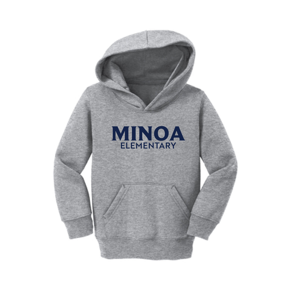 Port & Company® Toddler Core Fleece Pullover Hooded Sweatshirt - Minoa Elementary