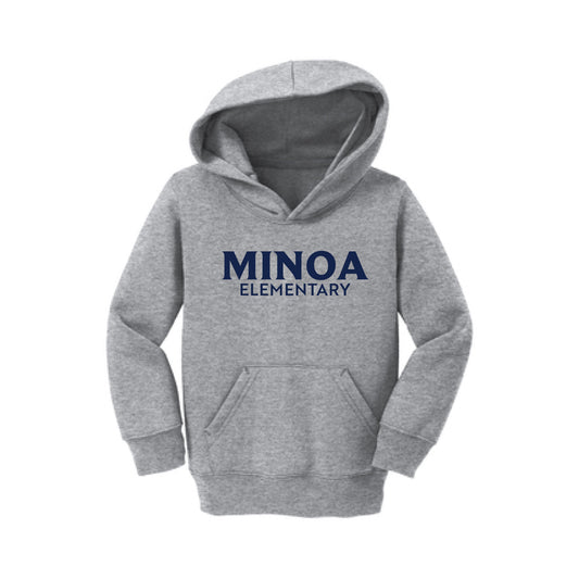 Port & Company® Toddler Core Fleece Pullover Hooded Sweatshirt - Minoa Elementary