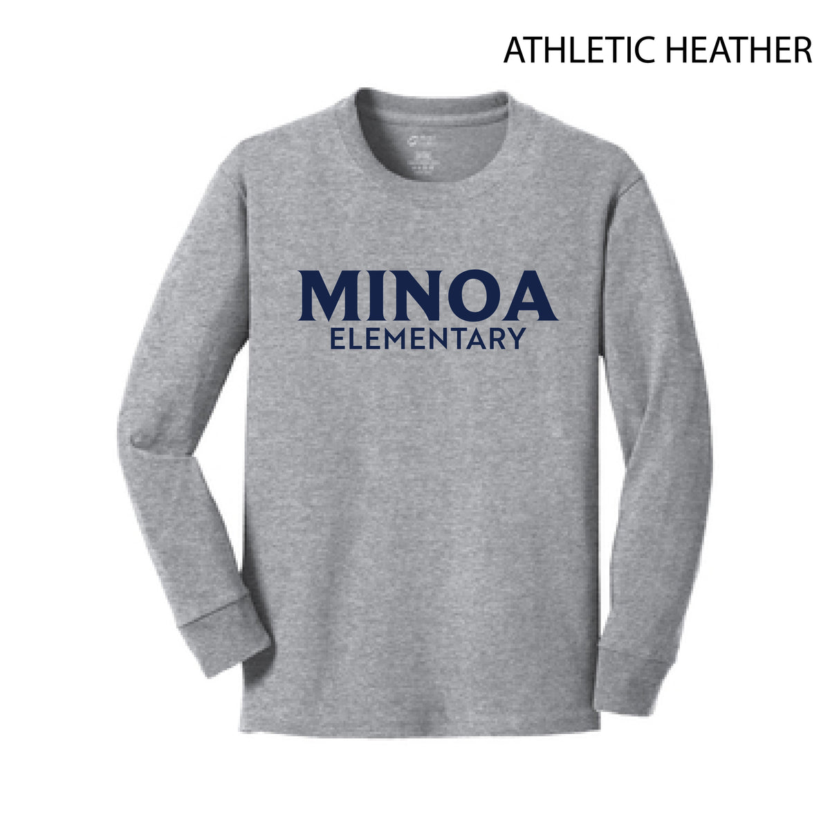 Port & Company® Long Sleeve Fan Favorite™ Tee - Minoa Elementary