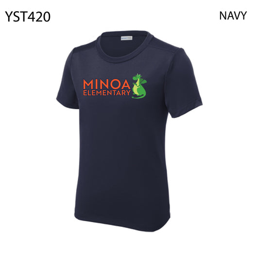 Sport-Tek ® Youth Posi-UV ® Pro Tee - Minoa Dragon