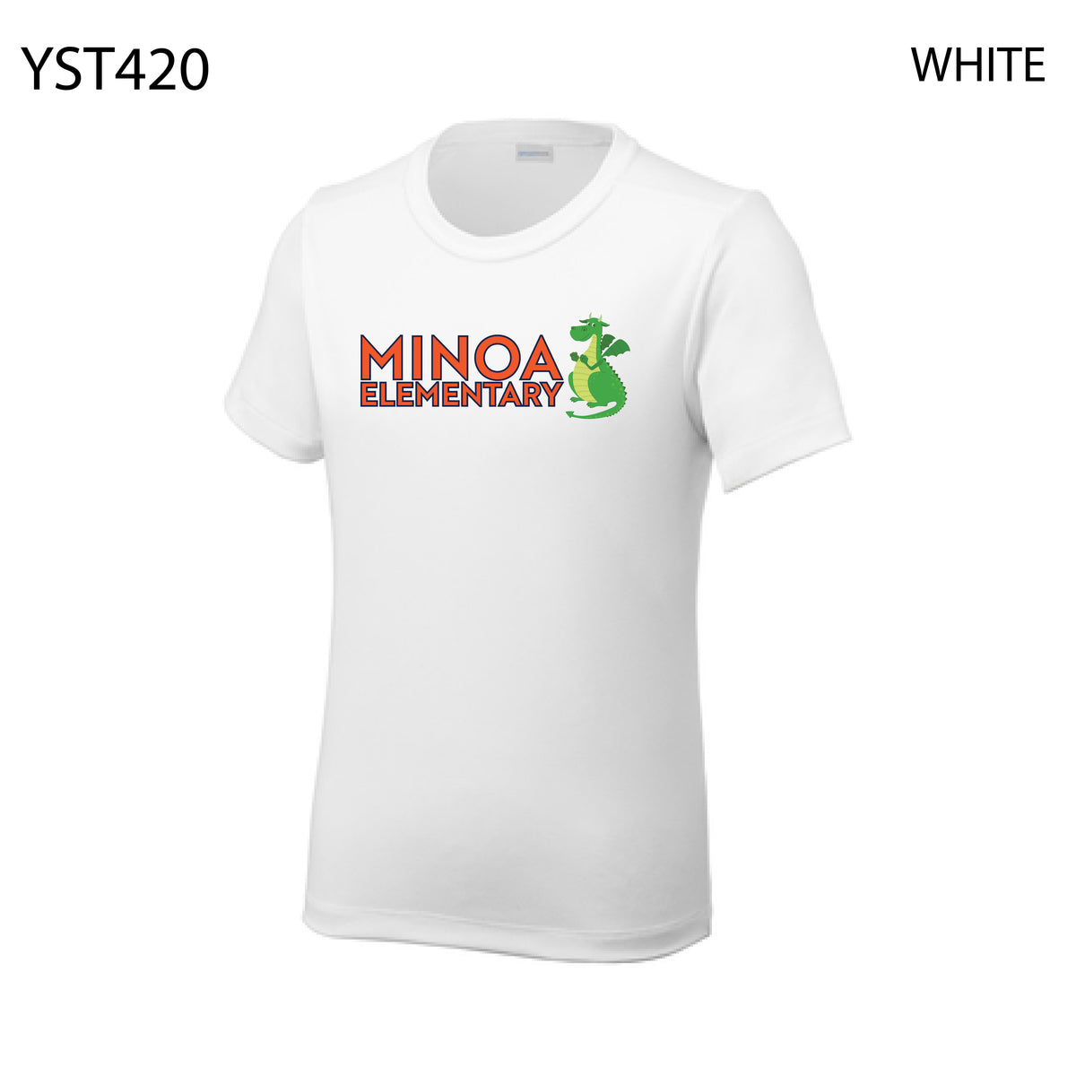 Sport-Tek ® Youth Posi-UV ® Pro Tee - Minoa Dragon