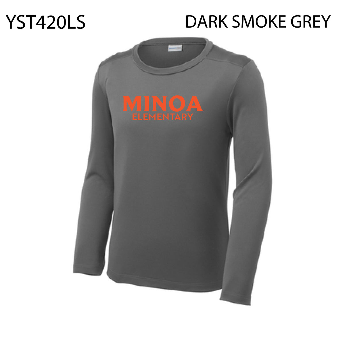 Sport-Tek ® Youth Posi-UV ® Pro Long Sleeve Tee - Minoa Elementary