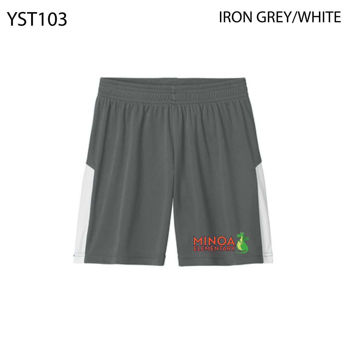 Sport-Tek® Youth Competitor™ United 5" Short - Minoa Dragon