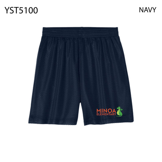Sport-Tek® Youth PosiCharge® Mesh 5” Short - Minoa Dragon