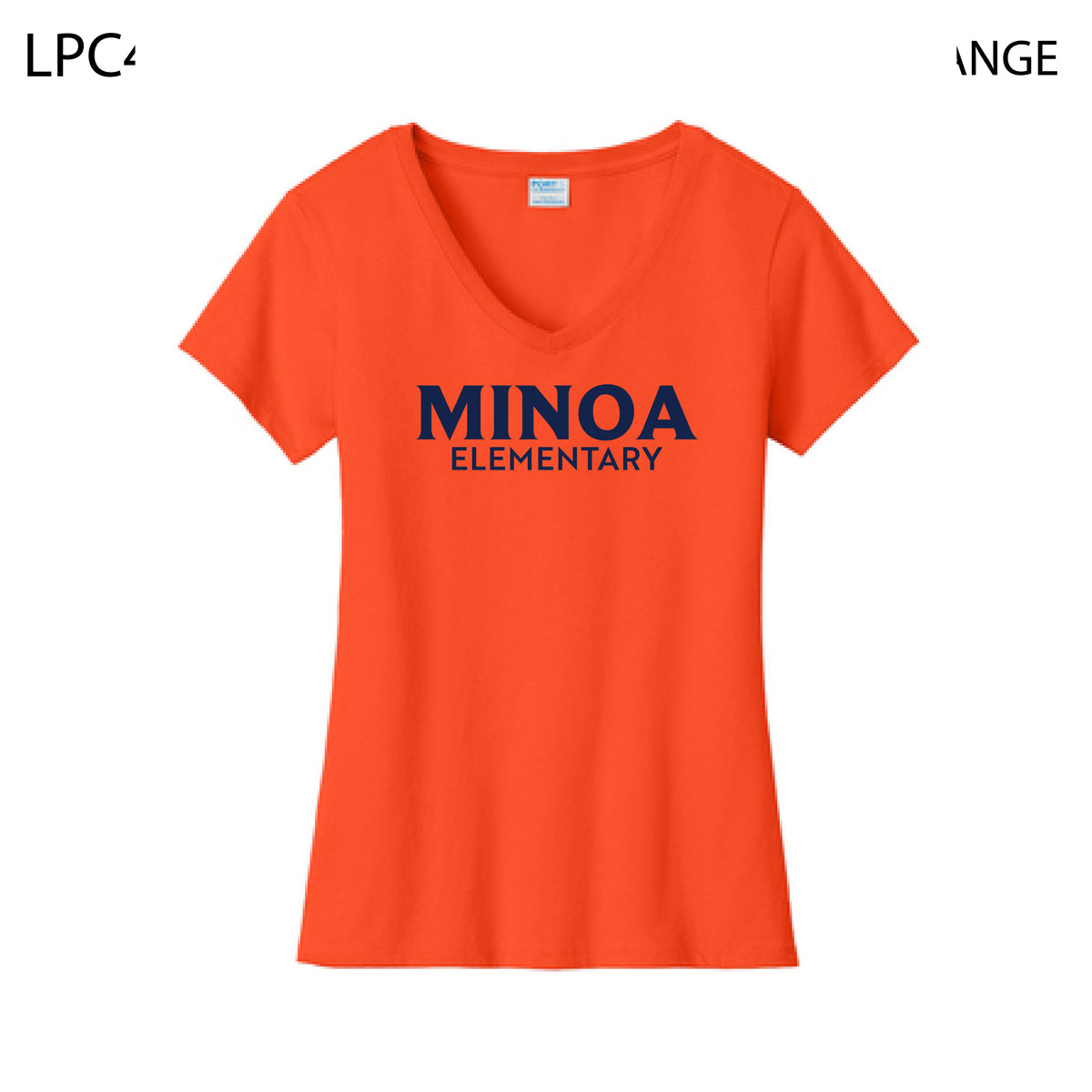 Port & Company® Women's Fan Favorite™ V-Neck Tee - Minoa Elementary