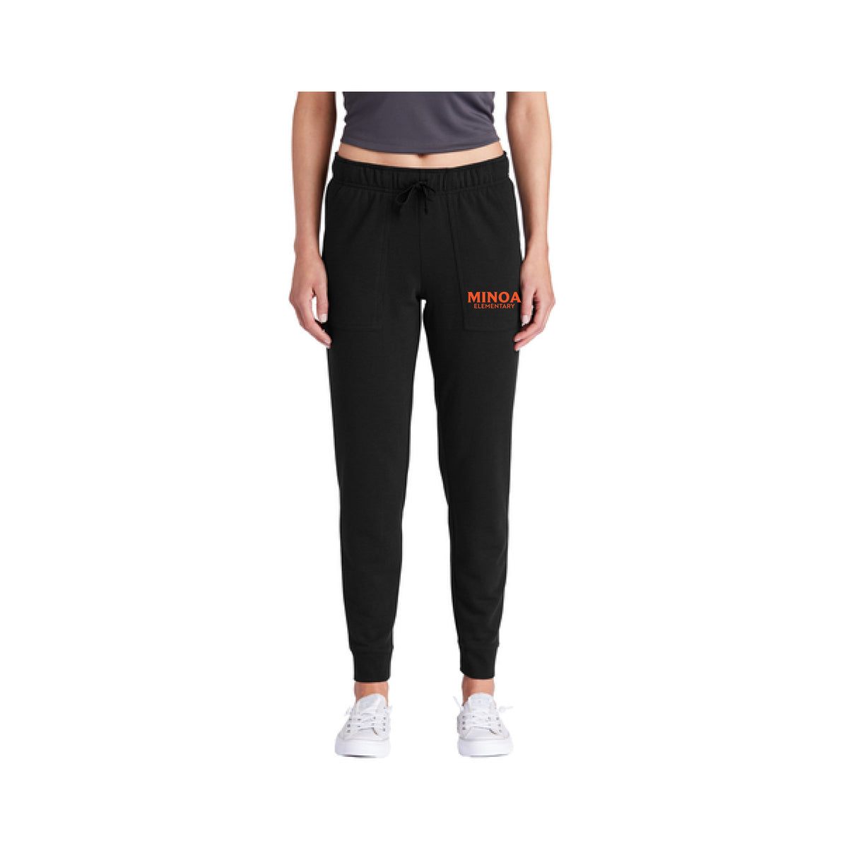 Sport-Tek® Women's PosiCharge® Tri-Blend Wicking Fleece Jogger - Minoa Elementary