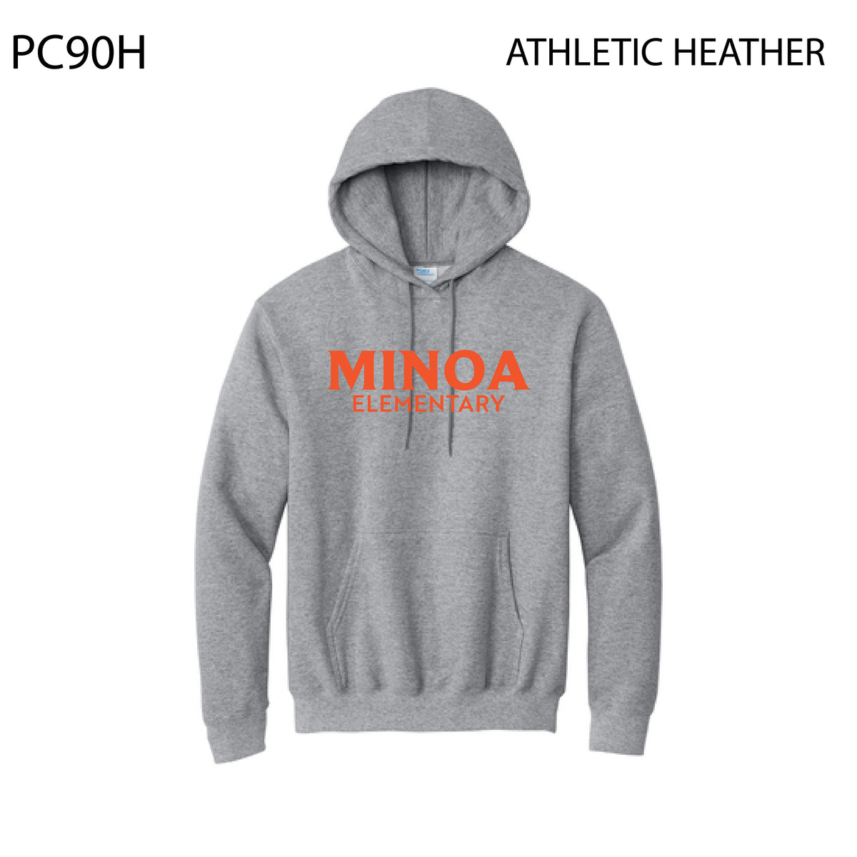Port & Company® Essential Fleece Pullover Hooded Sweatshirt - Minoa Elementary