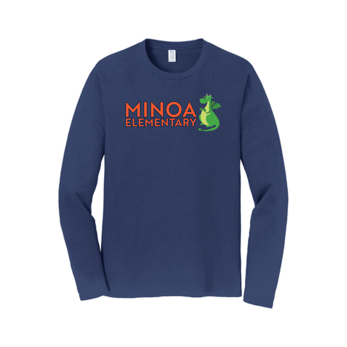 Port & Company® Long Sleeve Fan Favorite™ Tee - Minoa Dragon