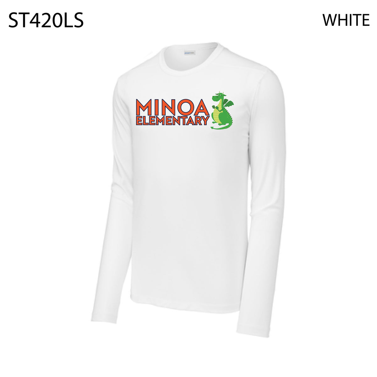 Sport-Tek ® Posi-UV ® Pro Long Sleeve Tee - Minoa Dragon