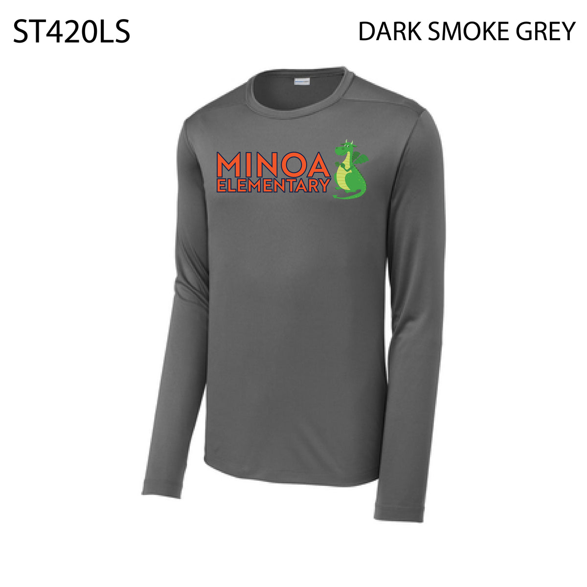 Sport-Tek ® Posi-UV ® Pro Long Sleeve Tee - Minoa Dragon