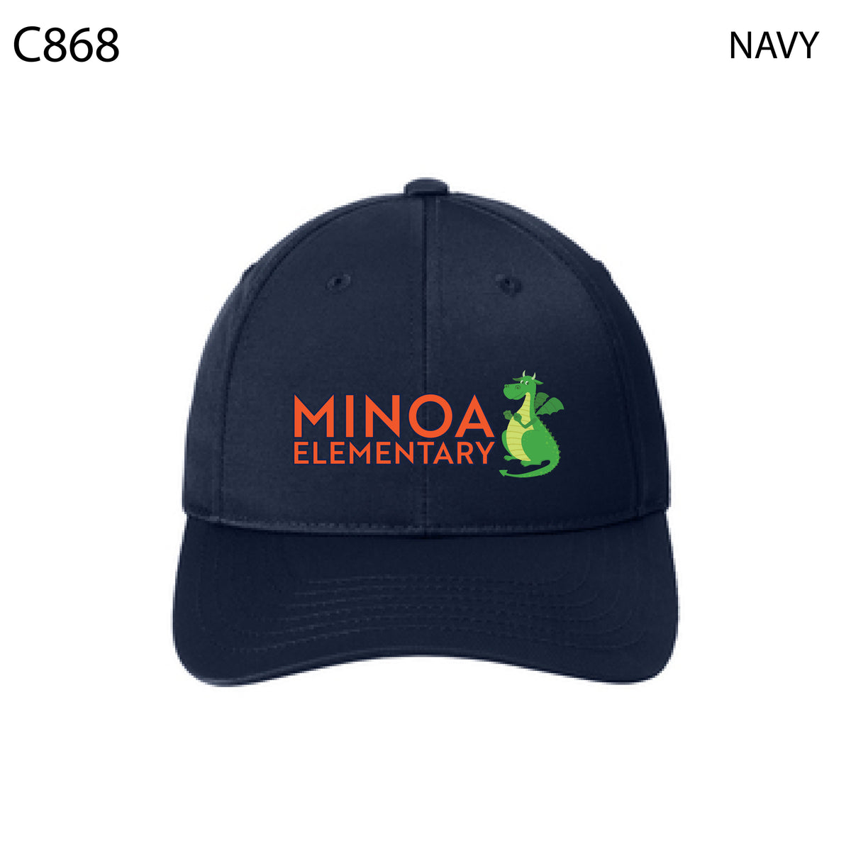 Port Authority® Nylon Twill Performance Cap - Minoa Dragon