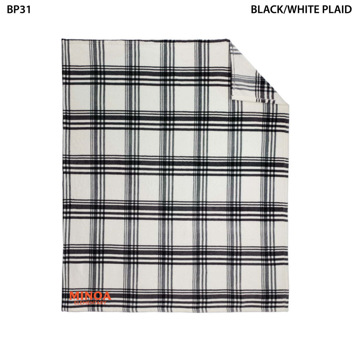 Port Authority ®Ultra Plush Blanket - Minoa Elementary