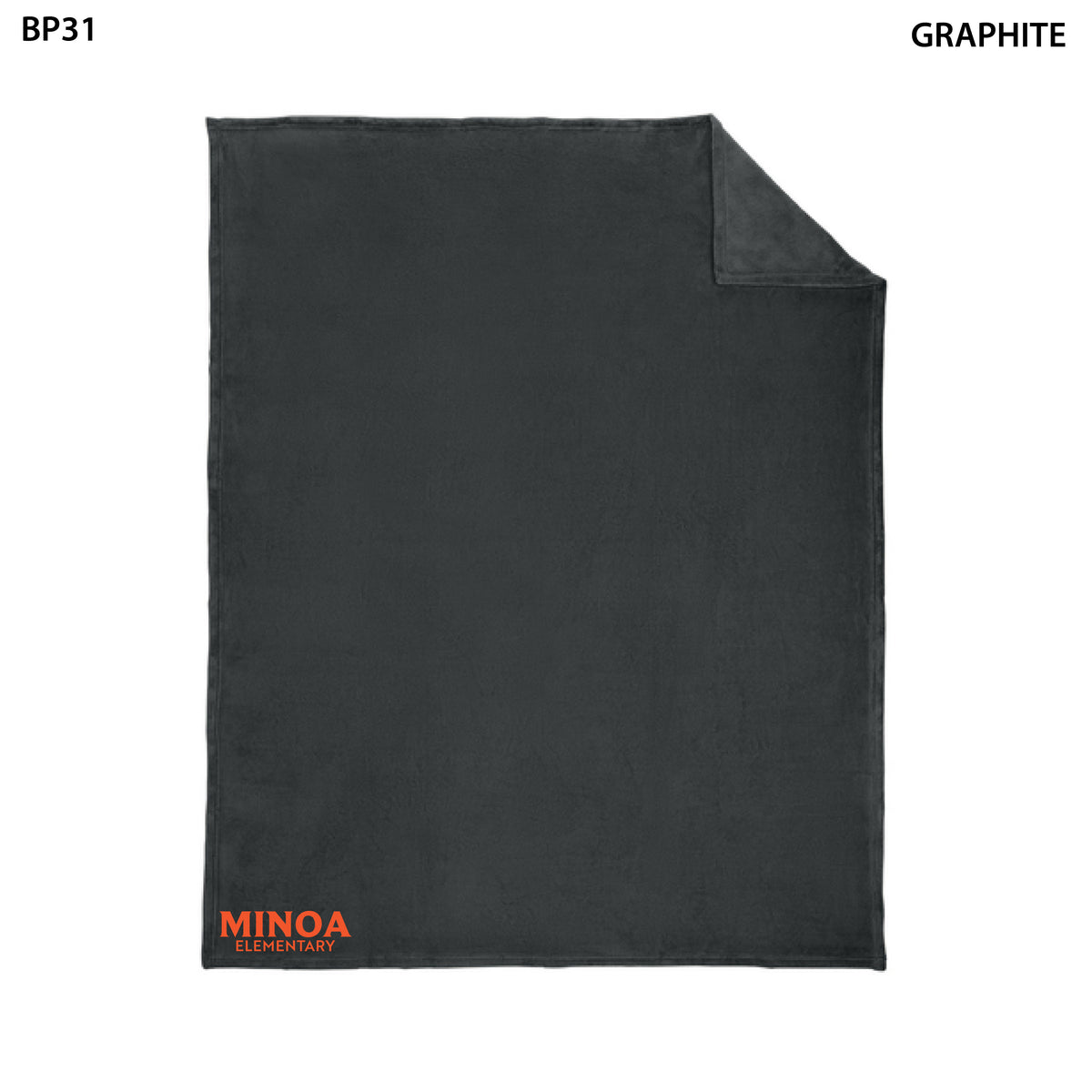 Port Authority ®Ultra Plush Blanket - Minoa Elementary
