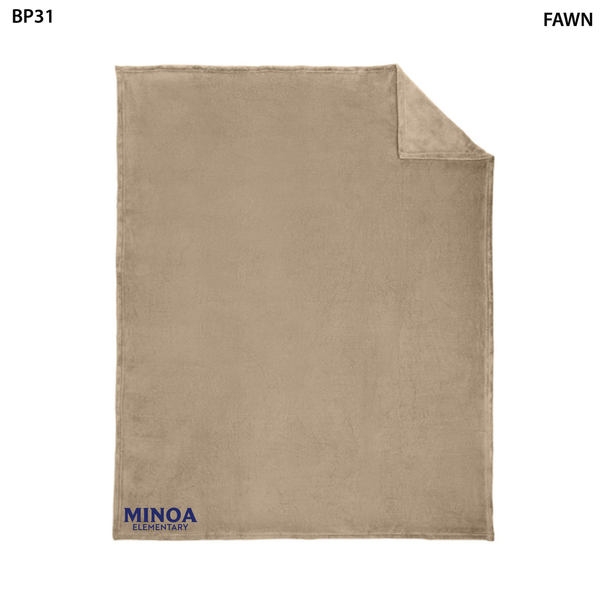 Port Authority ®Ultra Plush Blanket - Minoa Elementary