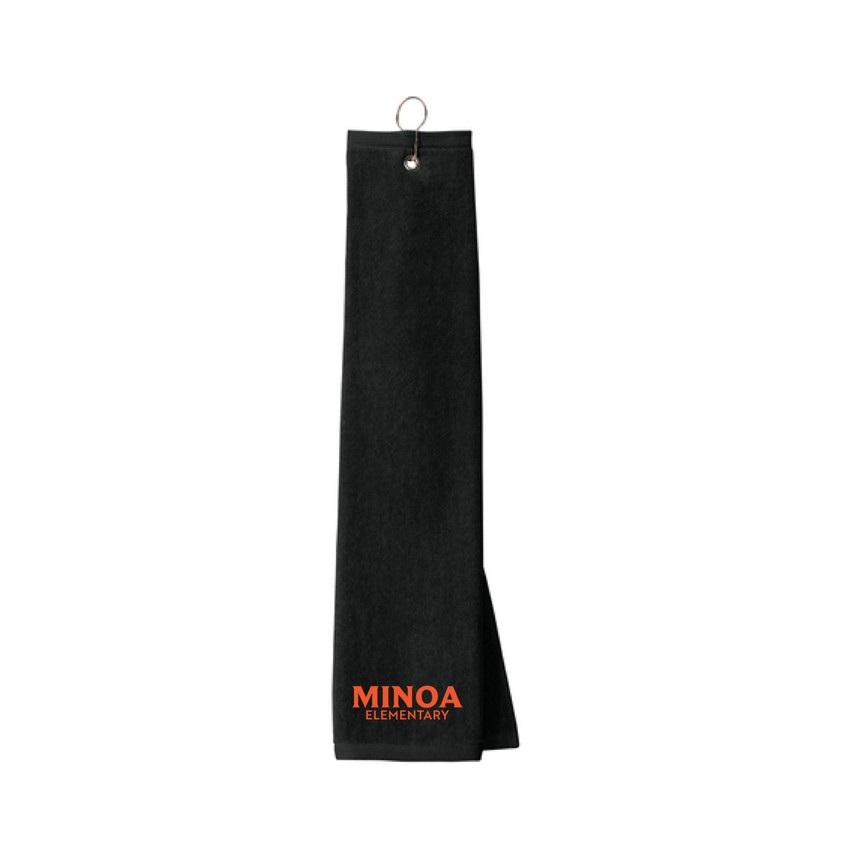 Port Authority® Grommeted Tri-Fold Golf Towel - Minoa Elementary