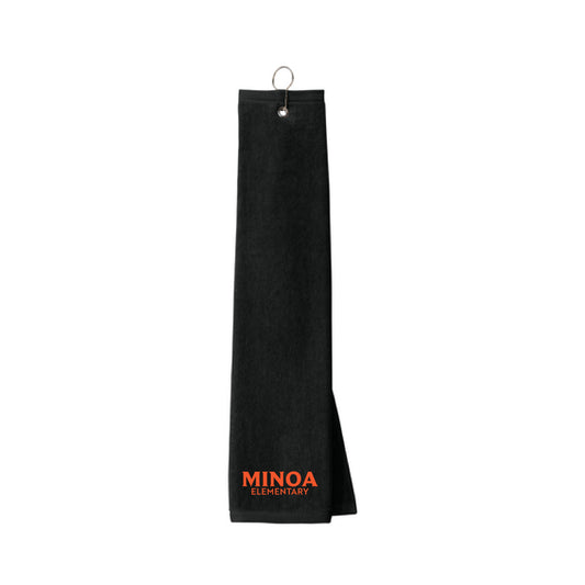 Port Authority® Grommeted Tri-Fold Golf Towel - Minoa Elementary