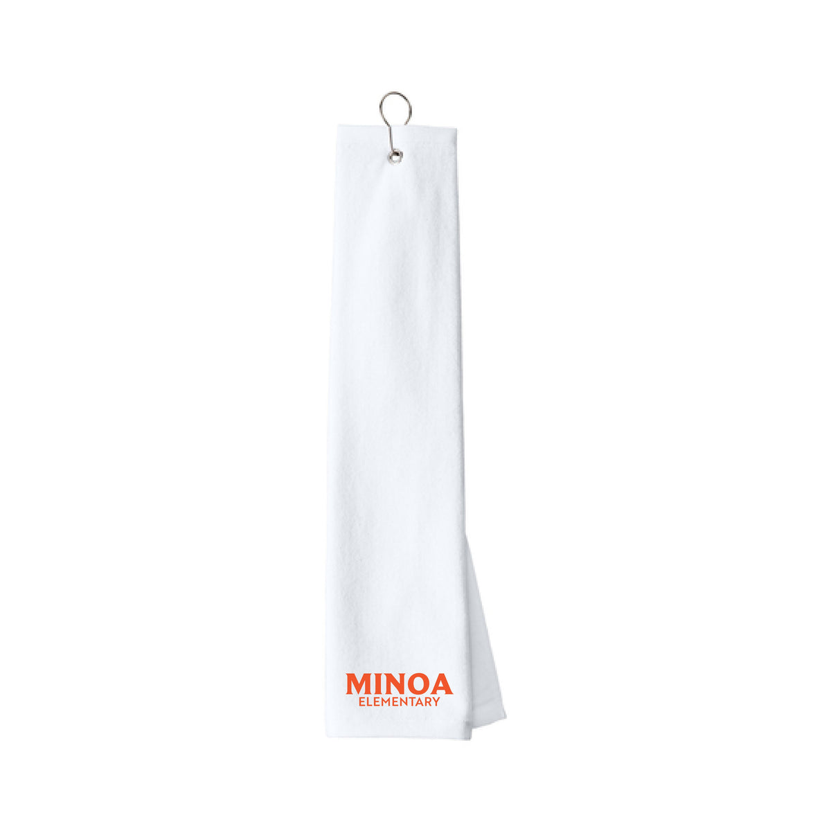 Port Authority® Grommeted Tri-Fold Golf Towel - Minoa Elementary