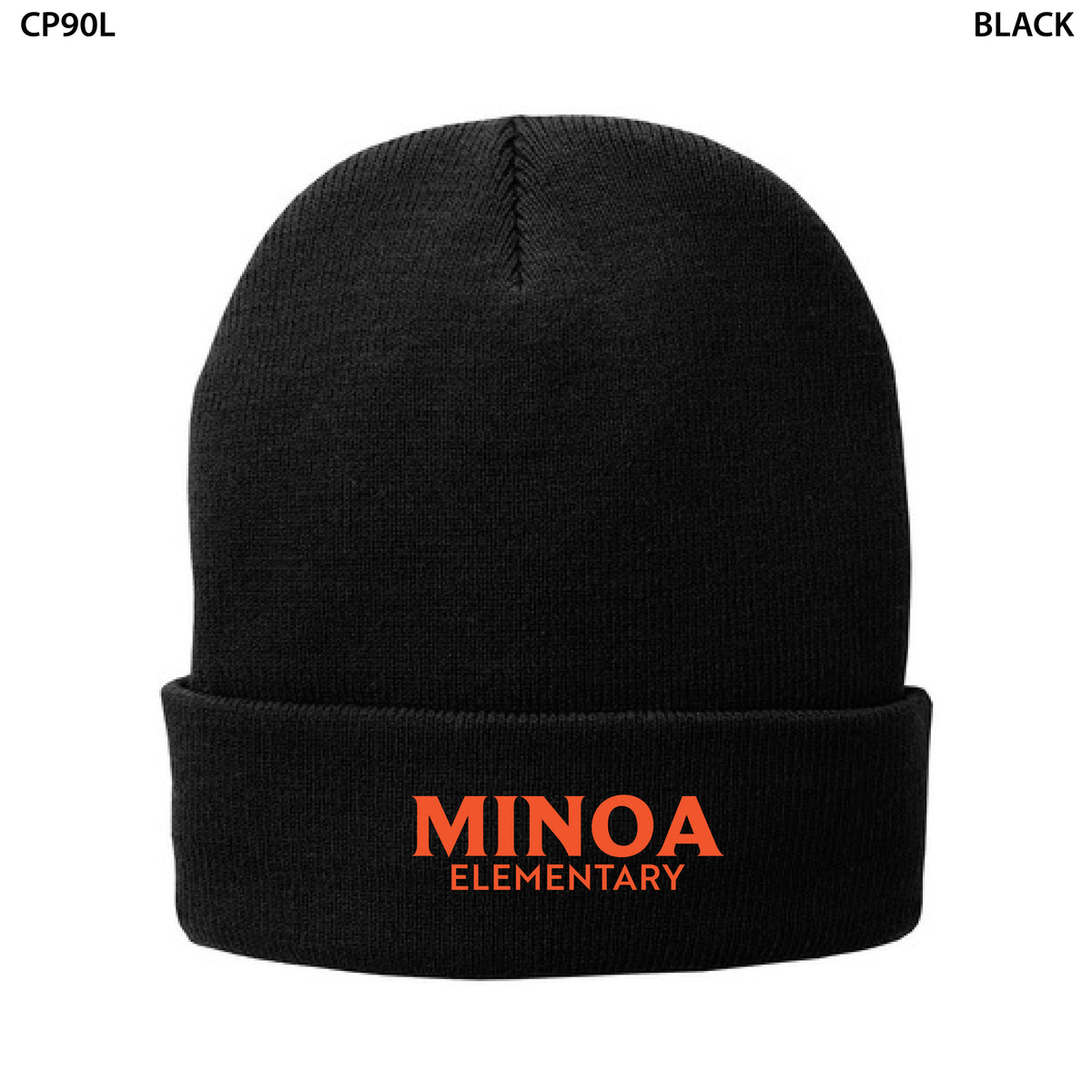 Port & Company® Fleece-Lined Knit Cap - Minoa Elementary