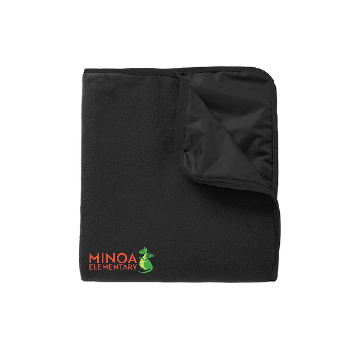 Port Authority® Fleece & Poly Travel Blanket - Minoa Dragon