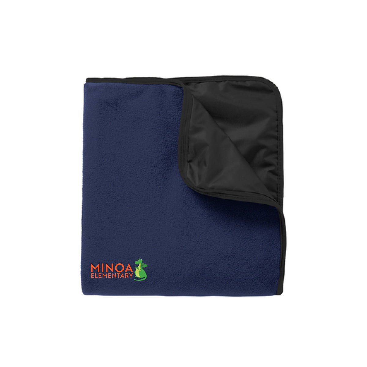 Port Authority® Fleece & Poly Travel Blanket - Minoa Dragon