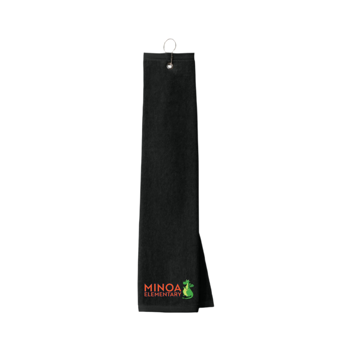 Port Authority® Grommeted Tri-Fold Golf Towel - Minoa Dragon