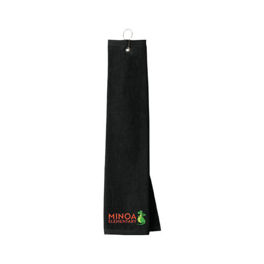 Port Authority® Grommeted Tri-Fold Golf Towel - Minoa Dragon