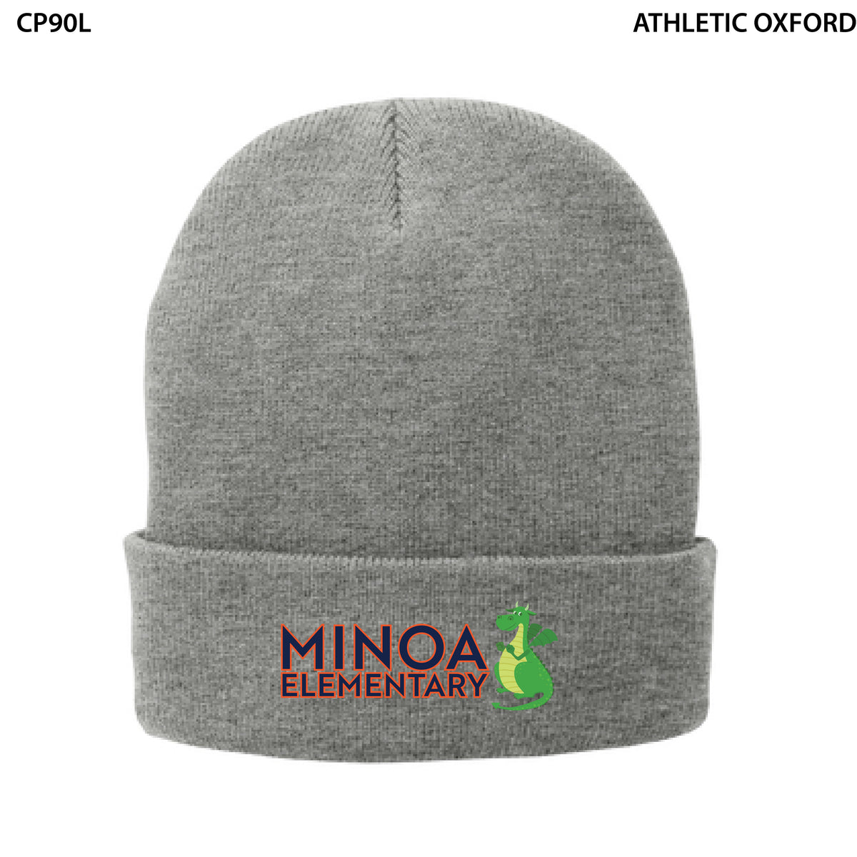 Port & Company® Fleece-Lined Knit Cap - Minoa Dragon