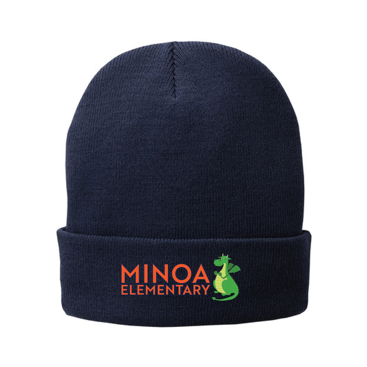 Port & Company® Fleece-Lined Knit Cap - Minoa Dragon