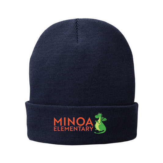 Port & Company® Fleece-Lined Knit Cap - Minoa Dragon