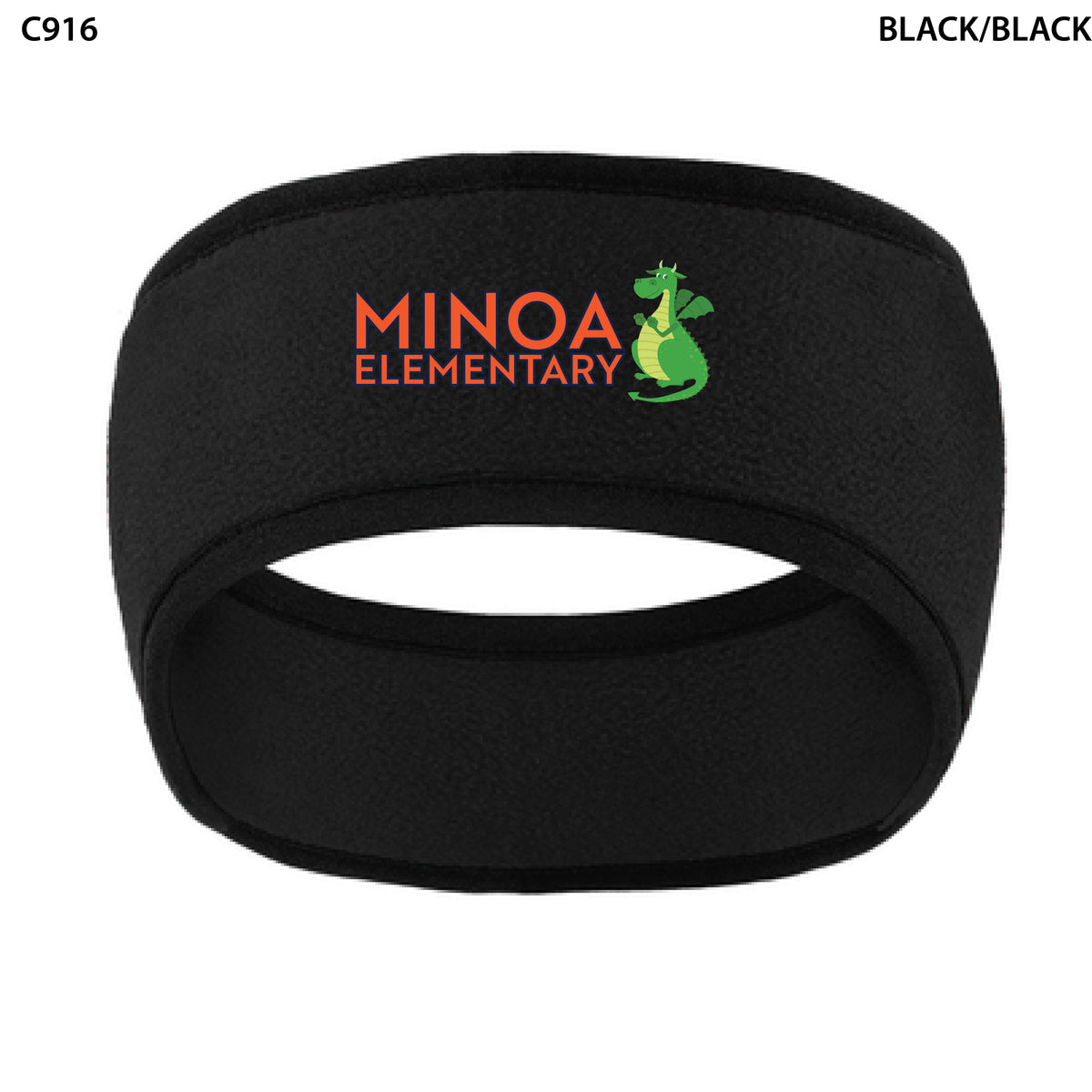 Port Authority® Two-Color Fleece Headband - Minoa Dragon