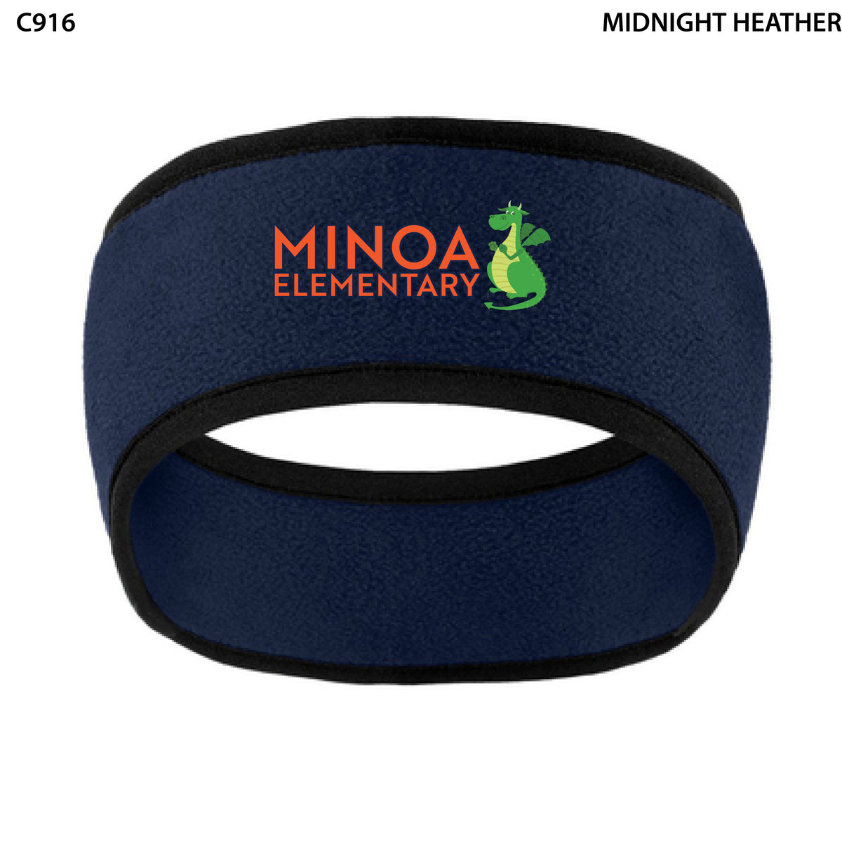 Port Authority® Two-Color Fleece Headband - Minoa Dragon
