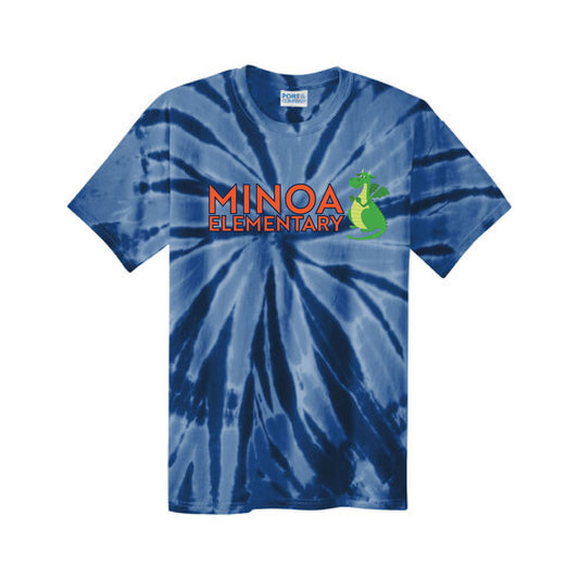 Port & Company® Tie-Dye Tee - Minoa Dragon
