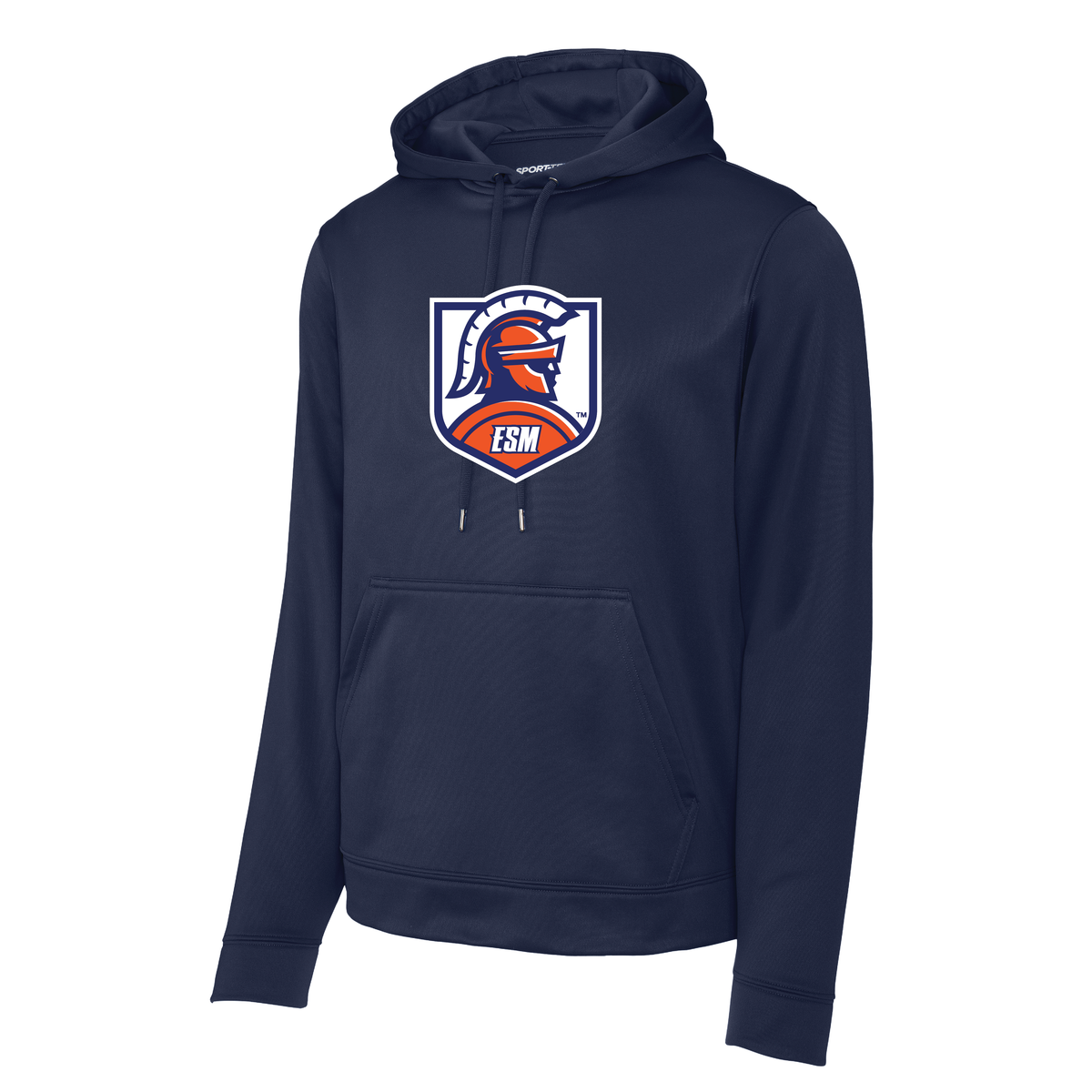 Sport-Tek® Sport-Wick® Fleece Hooded Pullover - Spartan Crest