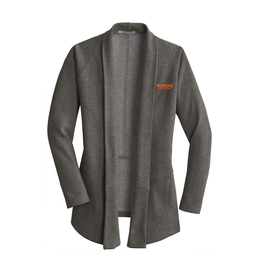 Port Authority® Women's Interlock Cardigan - Minoa Elementary